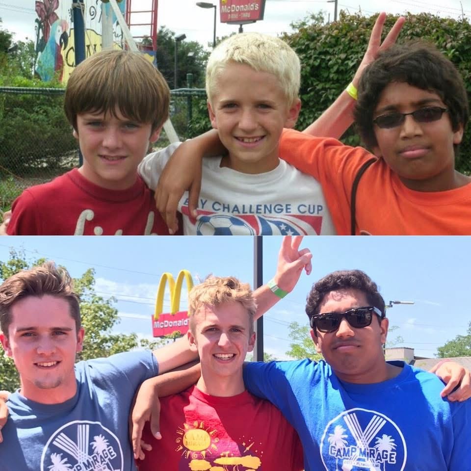 Campers turned Counselors Campers turned Counselors